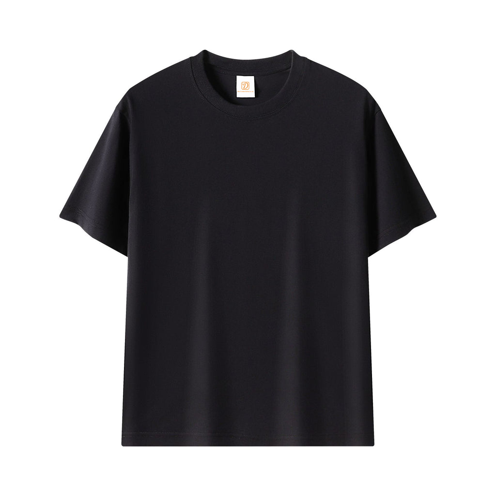 Custom t Shirt Kids High Quality 100% Cotton Round Neck Streetwear Short Sleeve Pure Color Children's Dtf Transfers for t Shirts