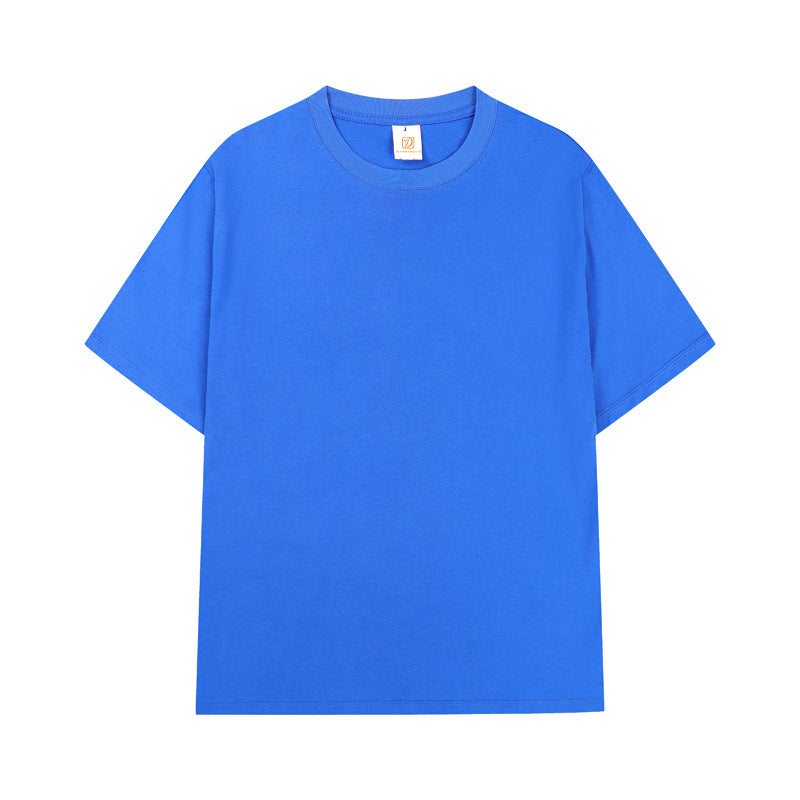 Custom logo T-shirt Loose Drop Shoulder High Quality Wholesale Puff Printing Tshirt Streetwear Short Sleeve Personalized T-shirt