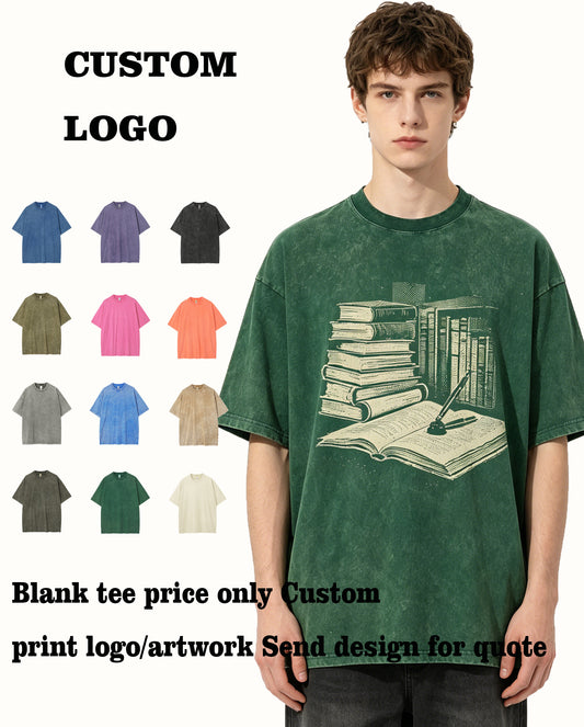 Multiple Techniques Can Be Used to Customize 12 Color Hand Painted Snowflake Water Wash Wax Dye Distressed Short Sleeved Shirts