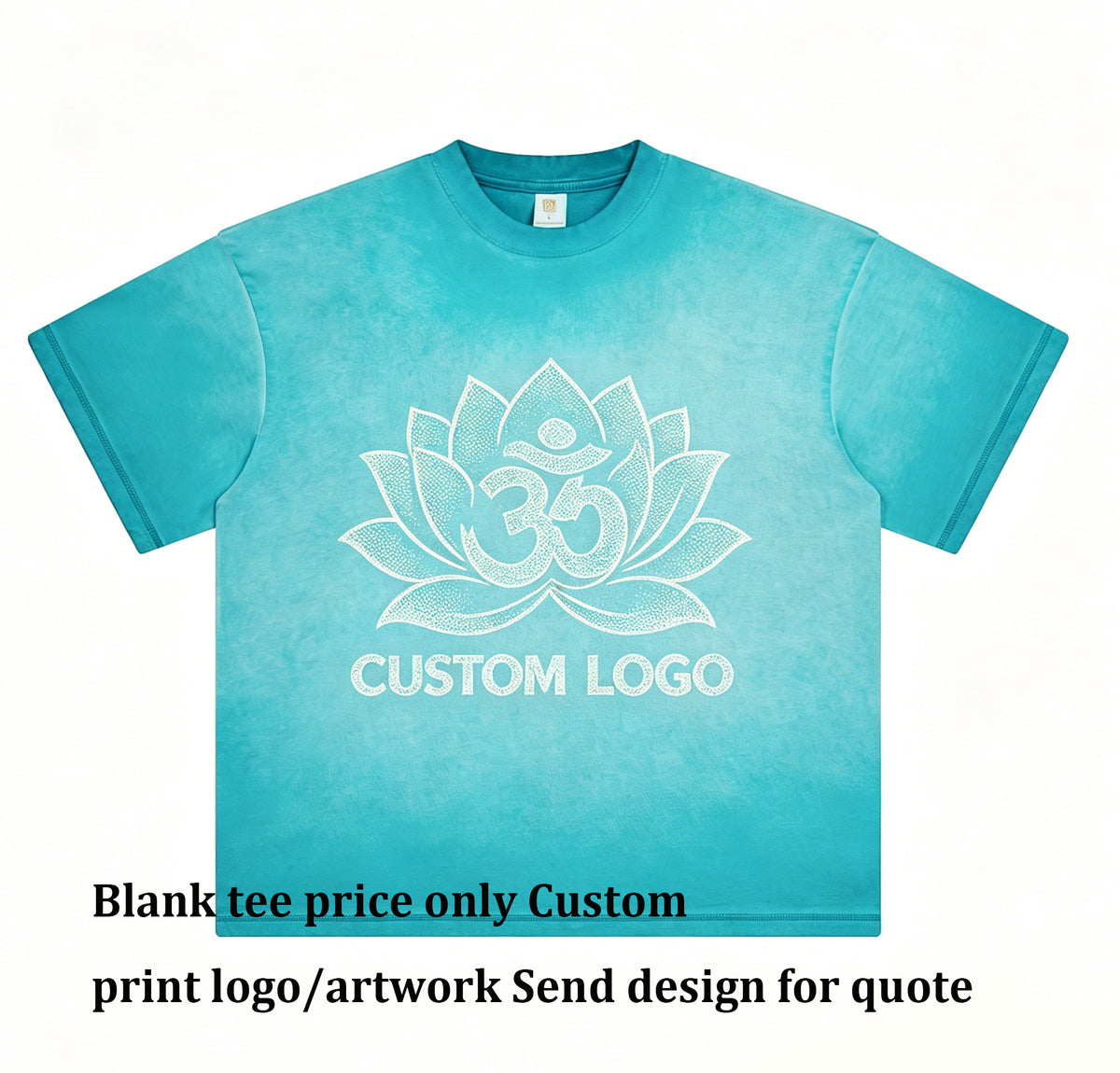 Tshirt Manufacturer 8 Colors Available Washable Gradient Heavyweight Loose Sleeved Short Sleeved Shirt with Dropped Shoulders