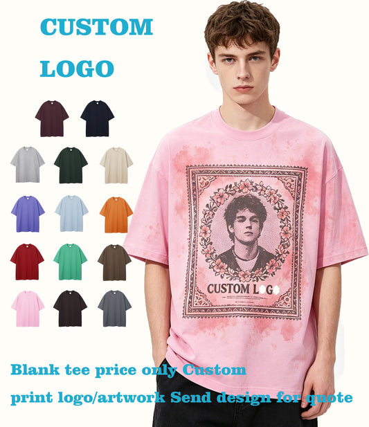 Customized t Shirts You Can Customize Your Favorite Pattern Unisex Relaxed Fit Slightly Oversized Short Sleeve High Quality
