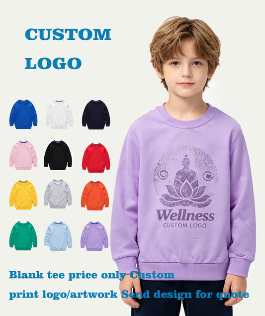 Oem12 Color Hoodies Men French Style Pompom Round Neck Pullover Shirt Available Customized Sweatshirts American Vintage Style