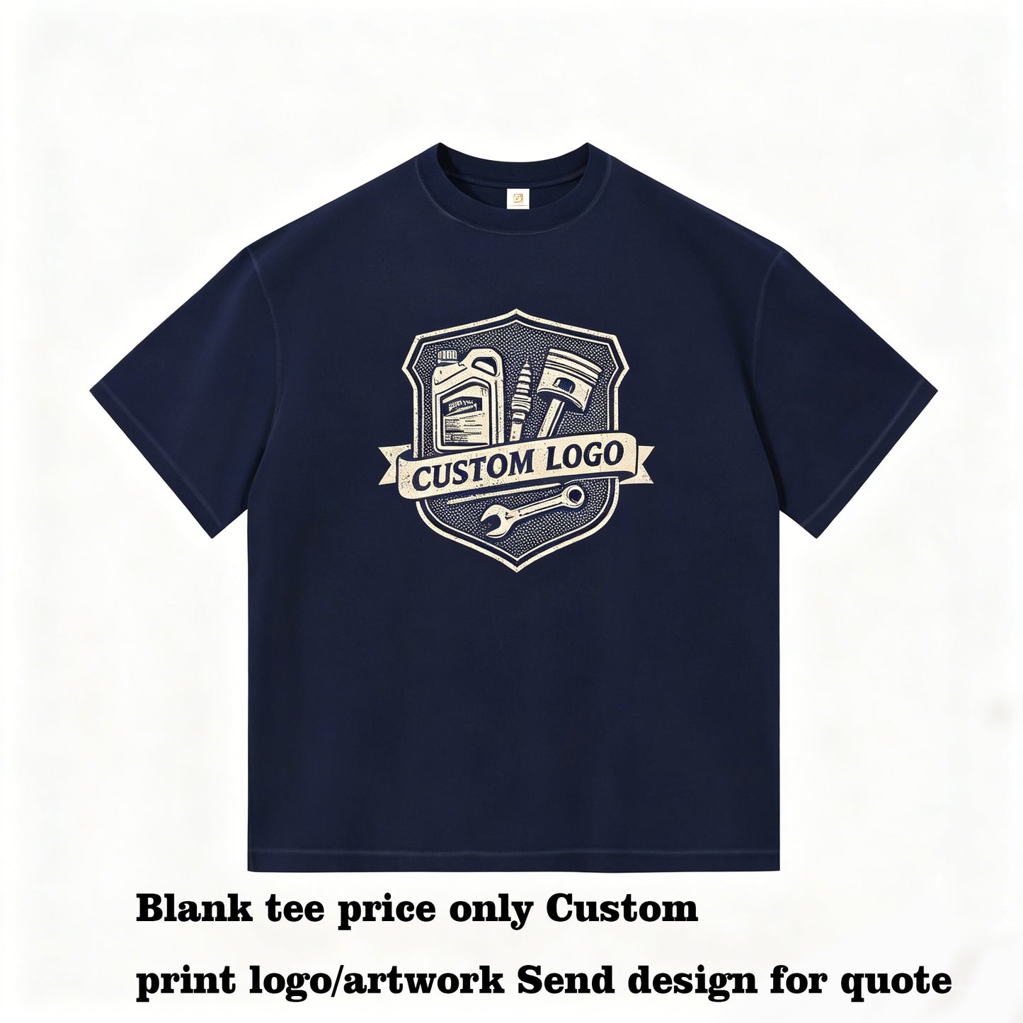 Men Tshirts High Quality Weathered and Whitened Water Wash Long Sleeved Oversized Shirt Plain for Printing American Style