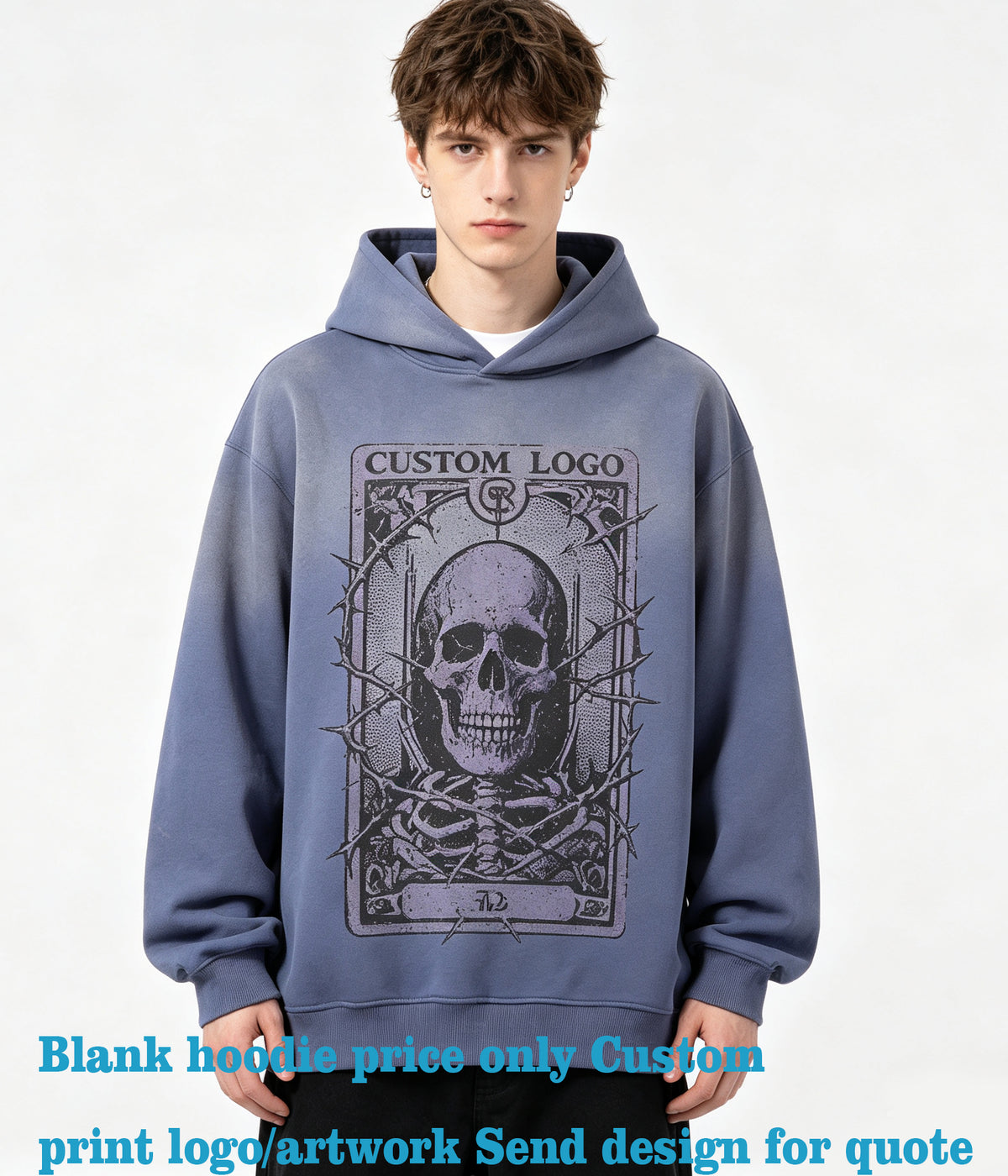 5 Color Washed Distressed Fleece Gradient Pullover You Can Customize Your Favorite Pattern Oversized Streetwear Winter Style