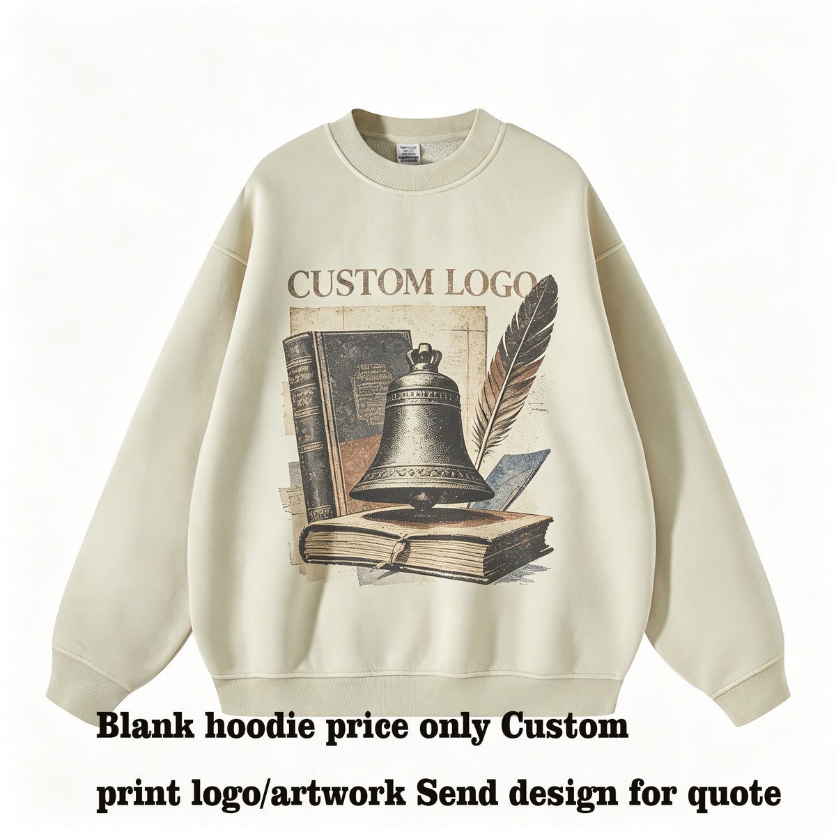 Customized 8 Color Washed Distressed Fleece Pullover Hoodie High Quality Crewneck Sweatshirt Unisex Fall and Winter Collection
