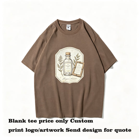 Tshirt Manufacturer Drop Shoulder Tshirt 100 Cotton Men Tshirts High Quality Can Free Design Patterns for You American Style