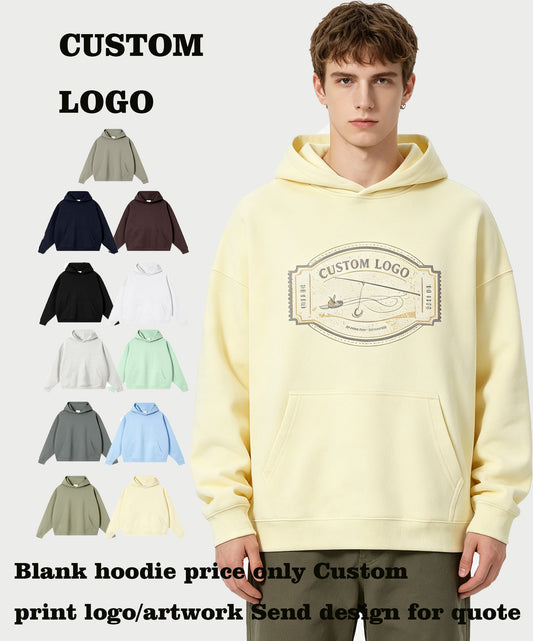Design Customize Your Exclusive Design Unlined Rope Heavy Shoulder Length Hoodie Free Sample Hoodie Men Hoodies High Quality