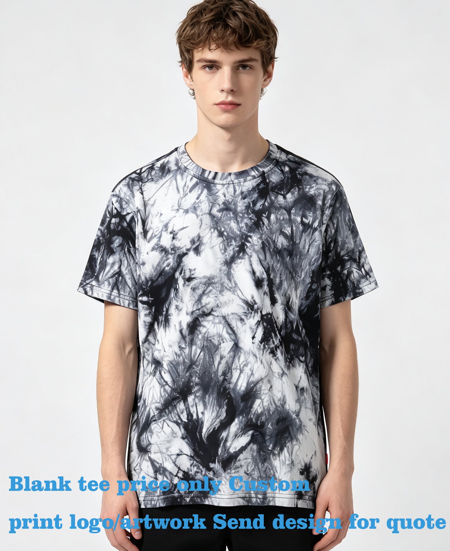 T Shirt Printing Custom Can Customize Your Favorite Pattern Plain Oversized Tshirt Personalized Design Men Tshirts High Quality