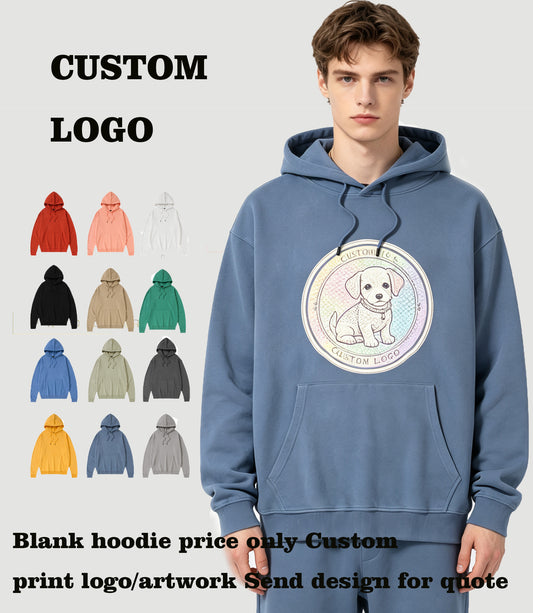 11 Color Fleece Pullover with Hood Tailored Fit Design You Can Customize Your Favorite Pattern AndMultiple Processes Choose