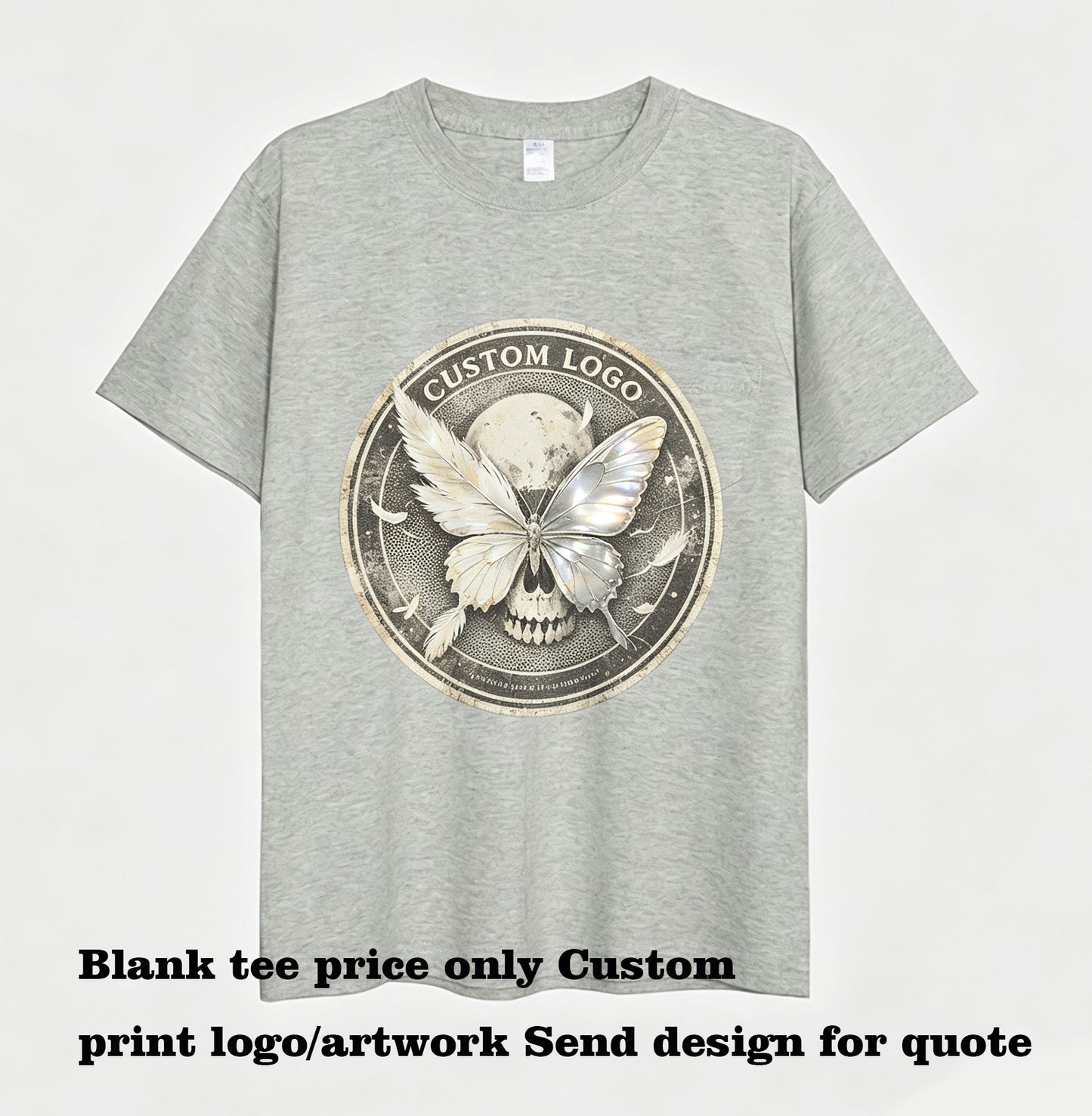 American Style 4 Color Heavyweight Pocket T Shirt Thick and Pure Cotton Basic Short Sleeved Shirt for Unisex High Quality