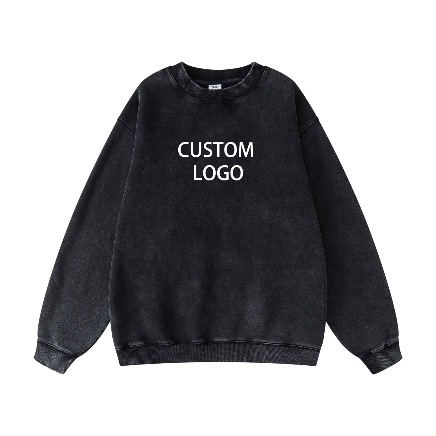 Heavy Weight Washed Wholesale Fleece Pullover Distressed Embroidery Vintage French Terry  Blank Sublimation Winter Hoodie