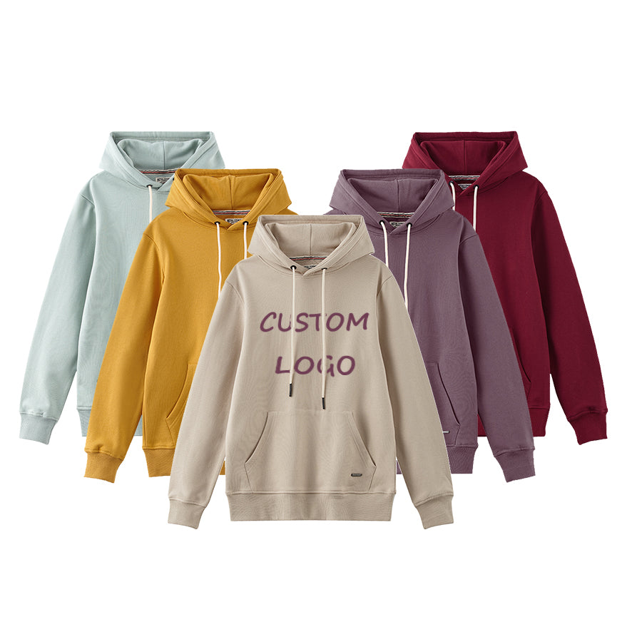 100% Cotton Custom Black Unisex High Quality Pullover Drop Shoulder Heavyweight Streetwear Heavyweight Puff Printing Hoodies