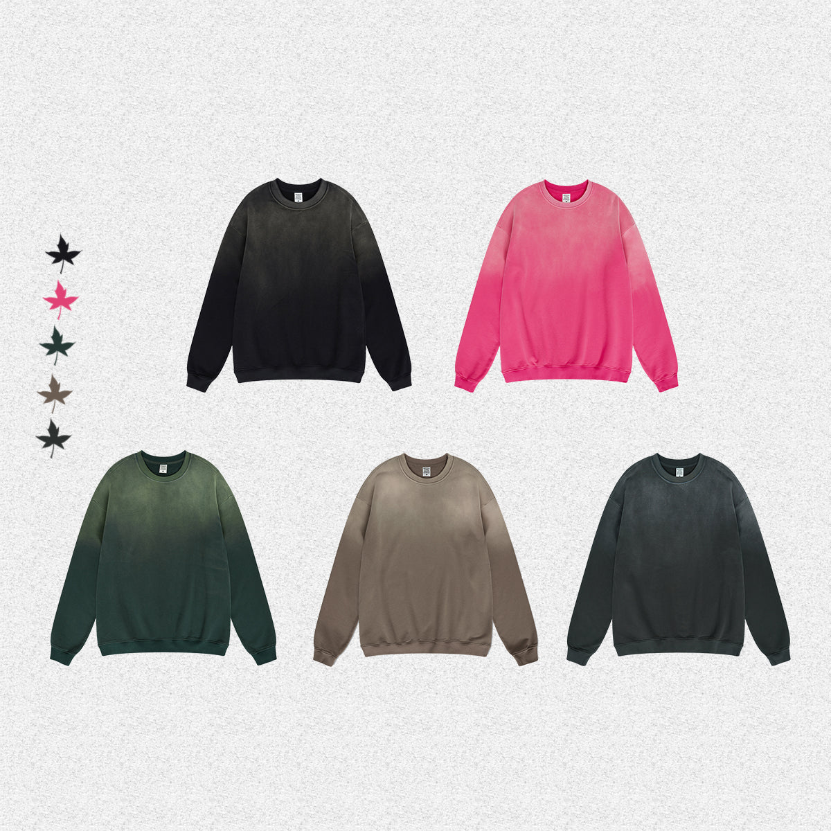 100% Cotton Oversized Fleece Heavyweight Vintage Round Neck Washed Unisex High Quality Custom Puff Print Hoodie