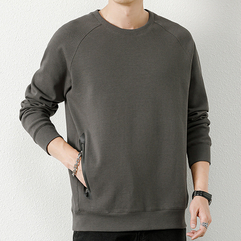 Wholesale Fleece Round Collar Fleece Sublimation Custom Puff Print Blank Pullover Heavyweight Streetwear Hoodies