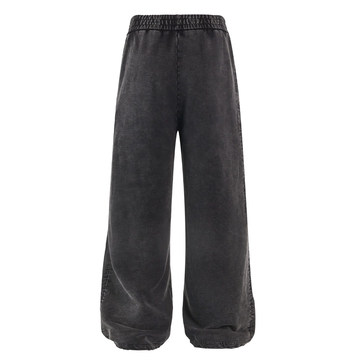 Sweatpants Unisex High Quality Vintage-style Pants with Frosted Edge Finishing, Distressed and Pieced Together From Trendy Brand