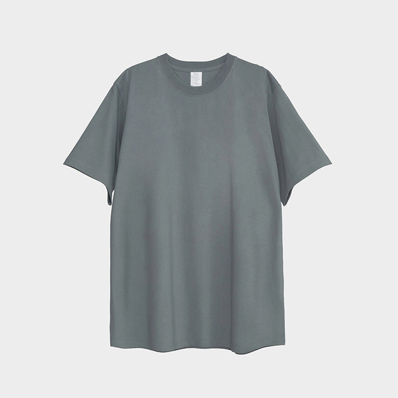 You Can Customize Your Favorite Pattern 25 Color Pure Cotton Loose and Seamless Tubular Knit T Shirt Blanks Tshirt Manufacturer