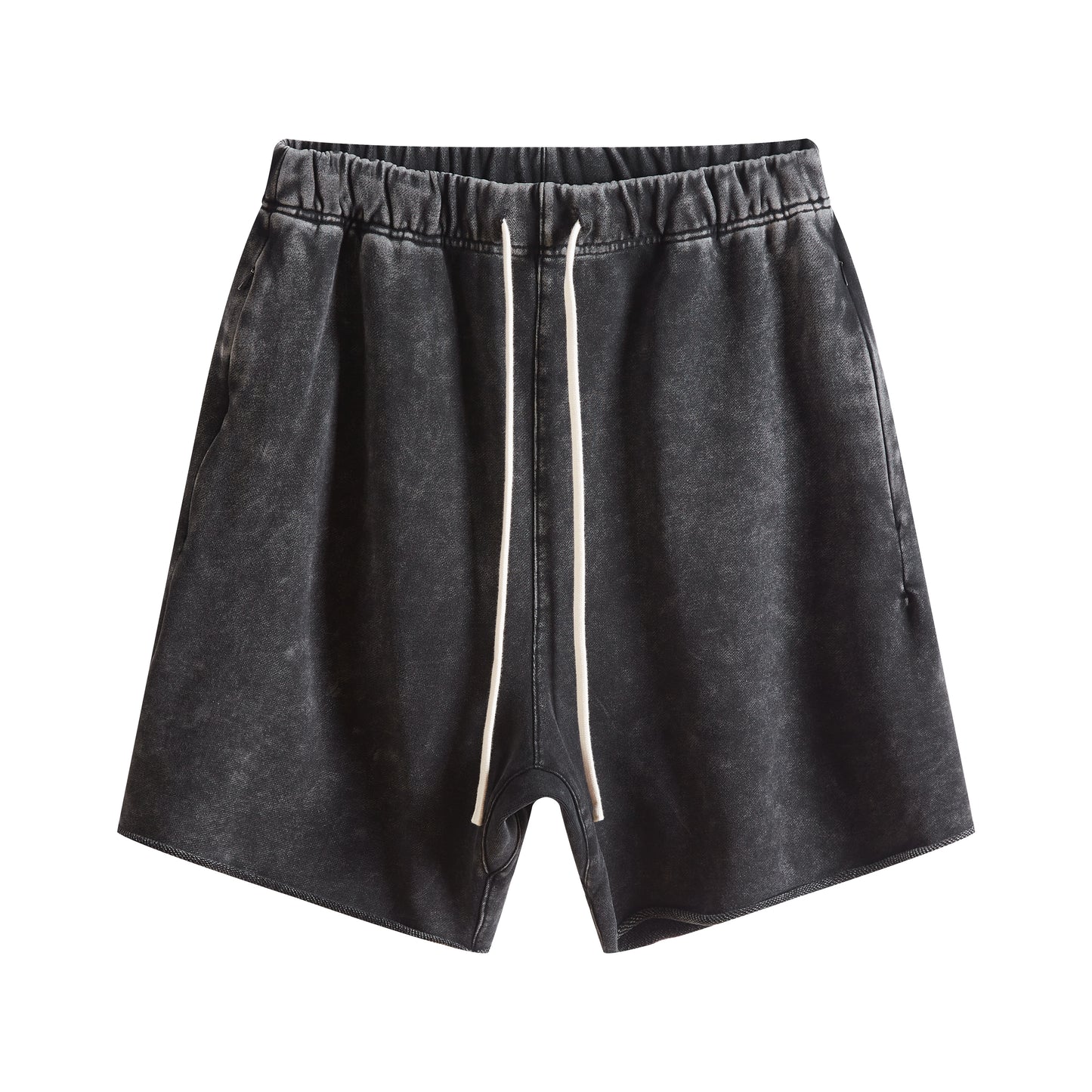 Men Fashion Shorts Heavy Cotton Custom Acid Wash High Quality Puff Printing Vintage Streetwear Wholesale Personalizedshorts