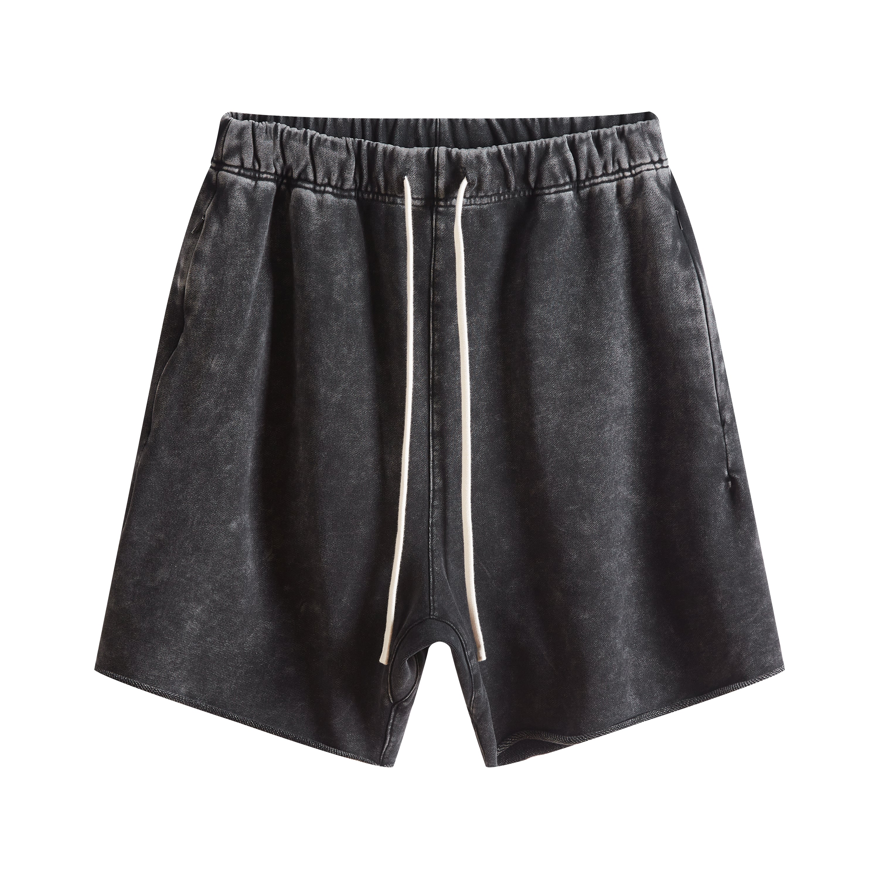 Men Fashion Shorts Heavy Cotton Custom Acid Wash High Quality Puff Printing Vintage Streetwear Wholesale Personalizedshorts