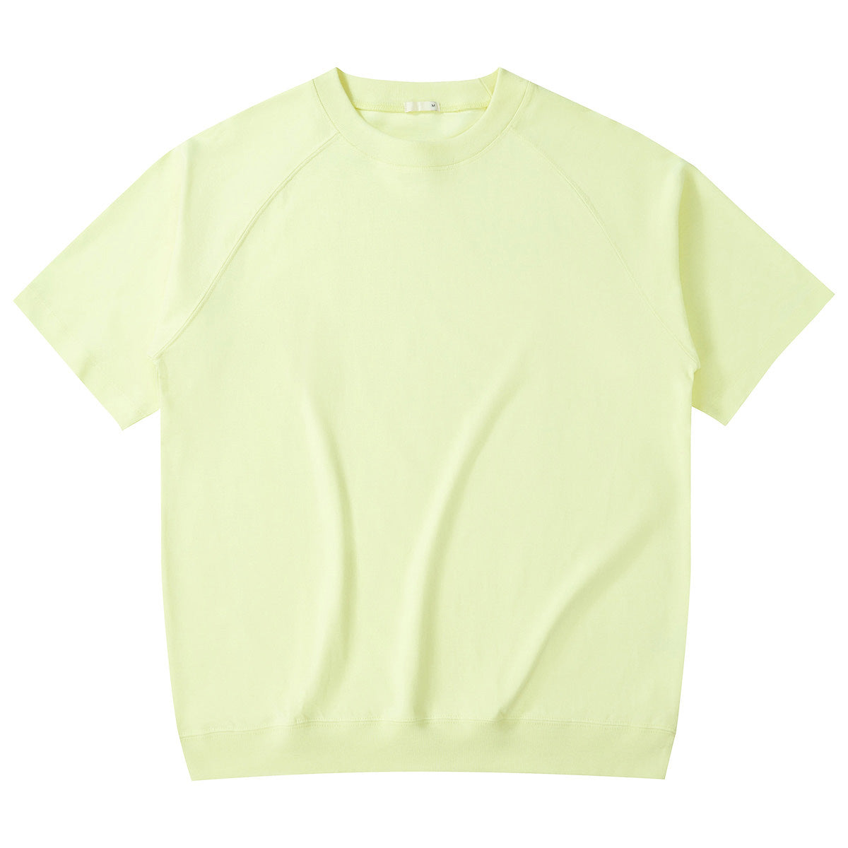 Loose Fitting Cotton Casual Brand T-shirt 8 Color Shoulder Sleeved Tshirt with 5 cm Sleeve Width and Buttoned Bottom Hem Tshirt