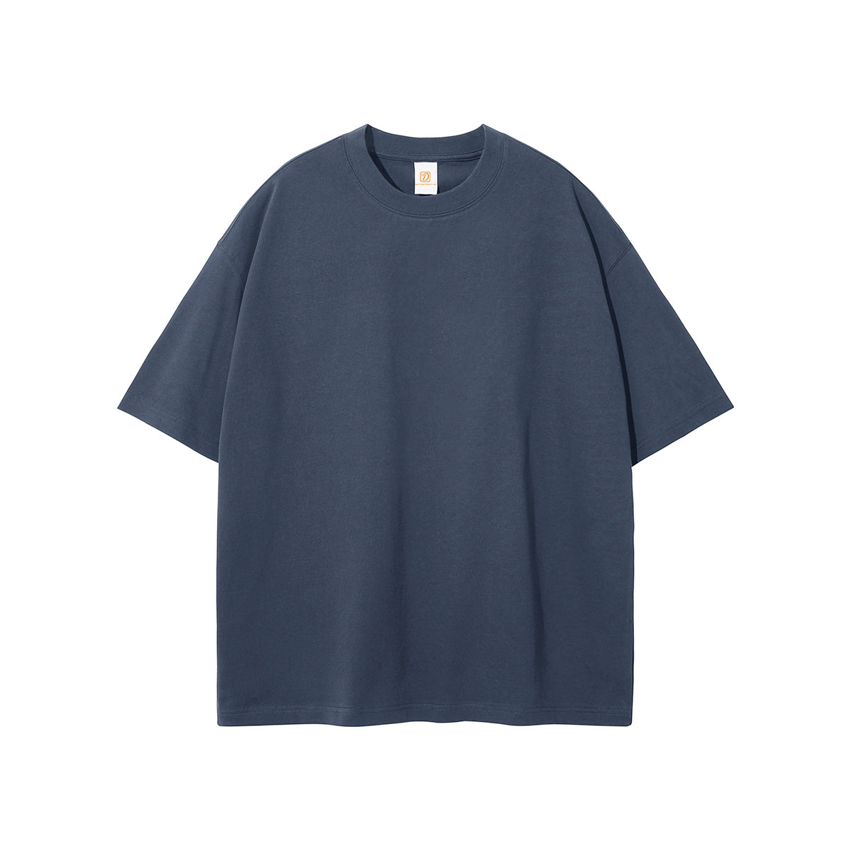 High Quality 100% Cotton Loose Short Pure Color Sublimation Streetwear Puff Print Drop Shoulder Heat Transfers for T-shirts