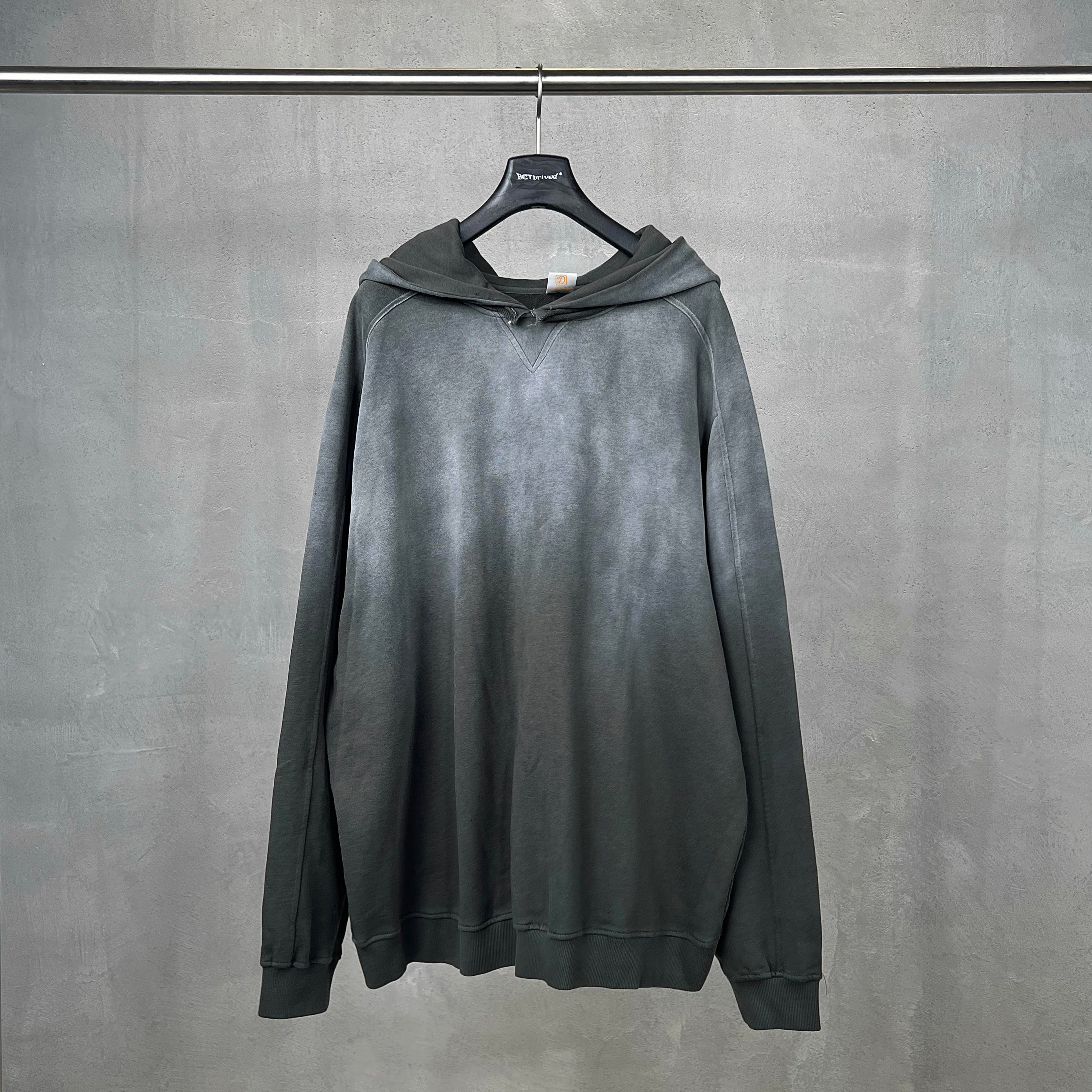 100% Cotton Vintage Sublimation Heavyweight Washed High Quality Pullover Thick Custom Terry Acid Wash Hoodie