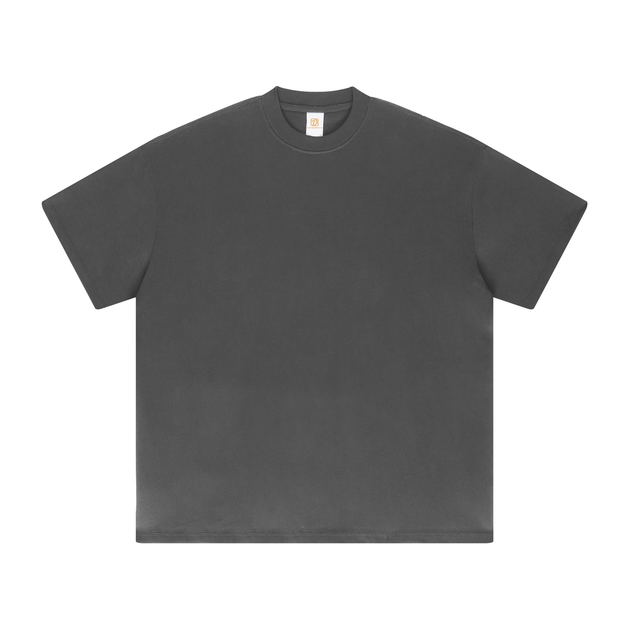 425G Heavyweight 100% Cotton Oversized Drop Shoulder High Quality Short Sleeve Pure Color Fashion Personalized T-shirt