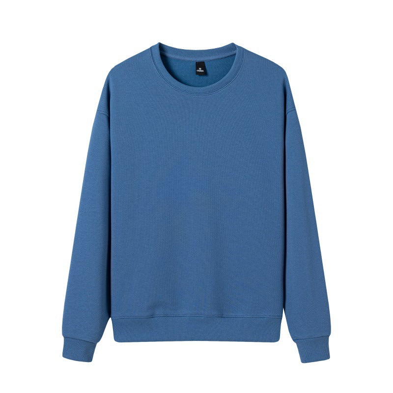 Wholesale Sublimation Drop Shoulder Streetwear High Quality Round Neck Blank Pullover Heavyweight Puff Printing Hoodies Men