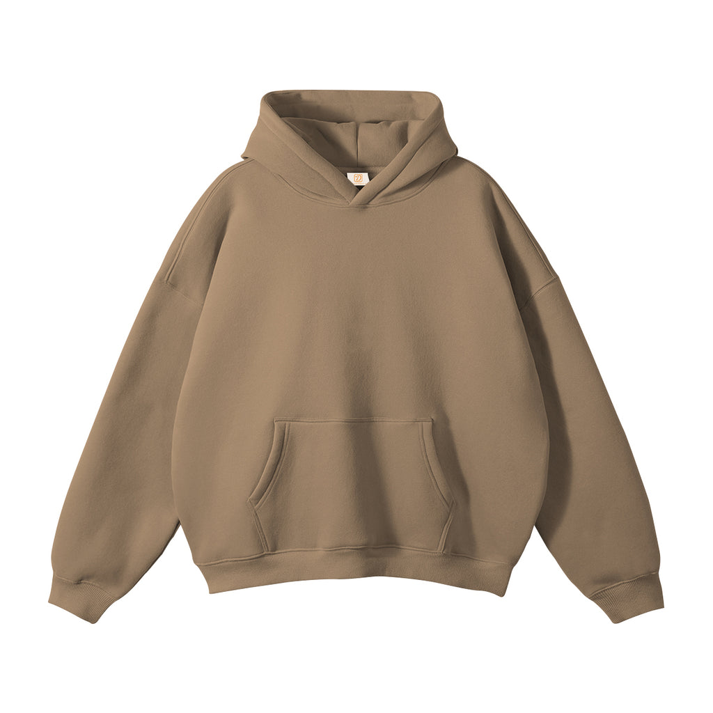 Custom Hoodies Wireless Multi Color Blank Pullover 380g Heavy Cotton Embroidery Thick Drop Shoulder Casual High Quality Hoodies