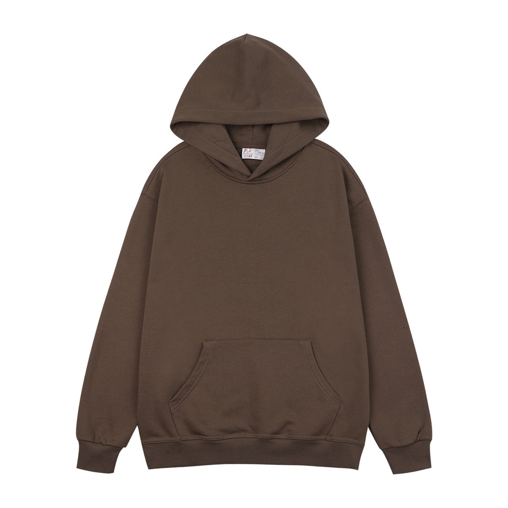 100% Cotton Loose Drop Shoulder Sublimation Wireless Custom Knitted Terry High Quality Mens Hoodies and Sweatshirts