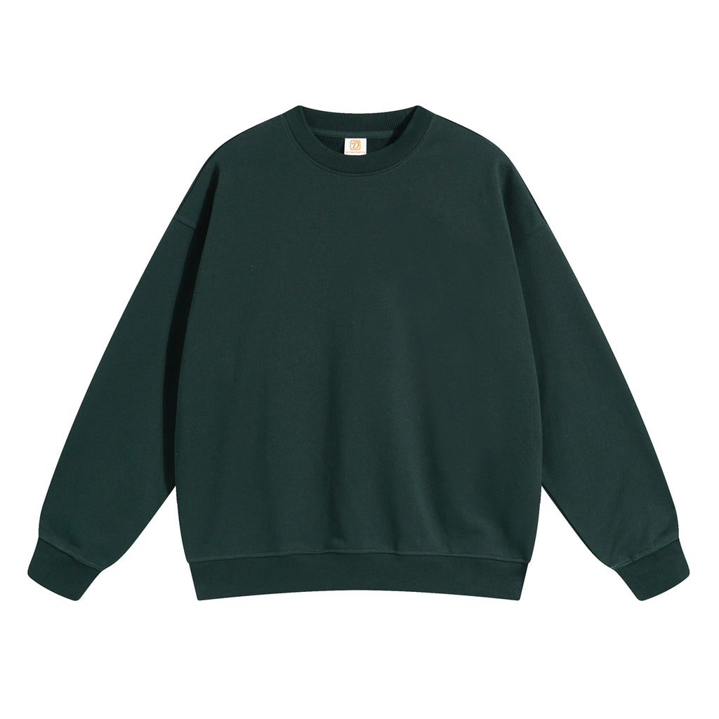 Wholesale Drop Shoulder Oversized Custom Puff Printing High Quality Streetwear Blank Pullover Terry Winter Hoodies Men