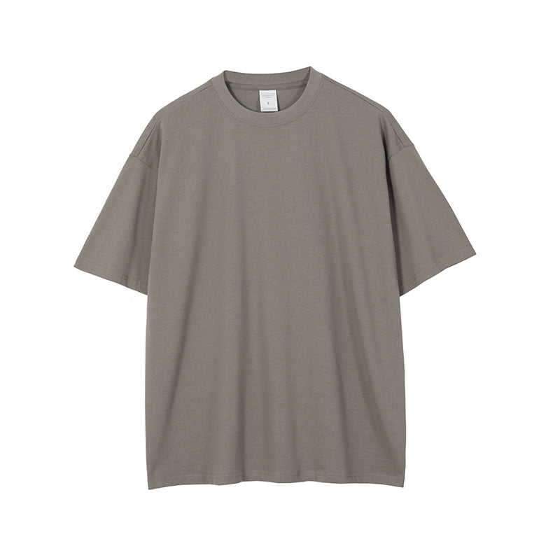 Tshirt Manufacturer Plain Tshirts for Printing  Solid Color Loose Sleeved Short Sleeved T-shirt Heavyweight American Style