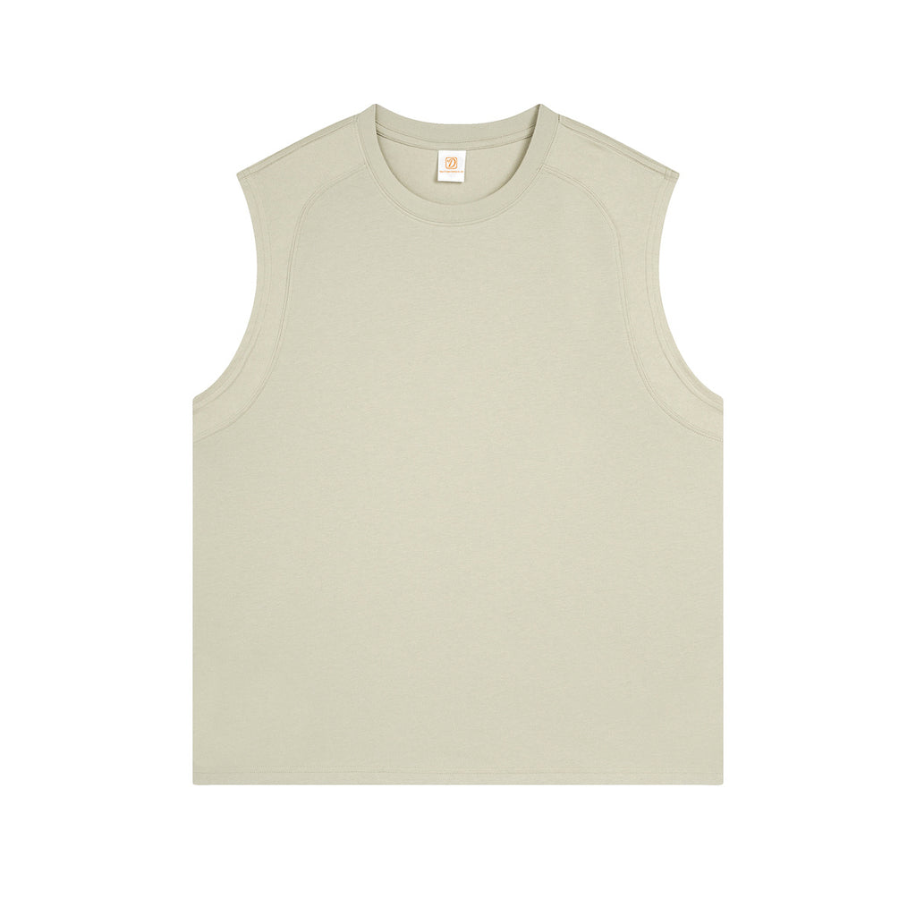 Customized t Shirts Blank Sleeveless Sport Lightweight High Quality Black Round Neck 100% Cotton Dtf Transfers for t Shirts