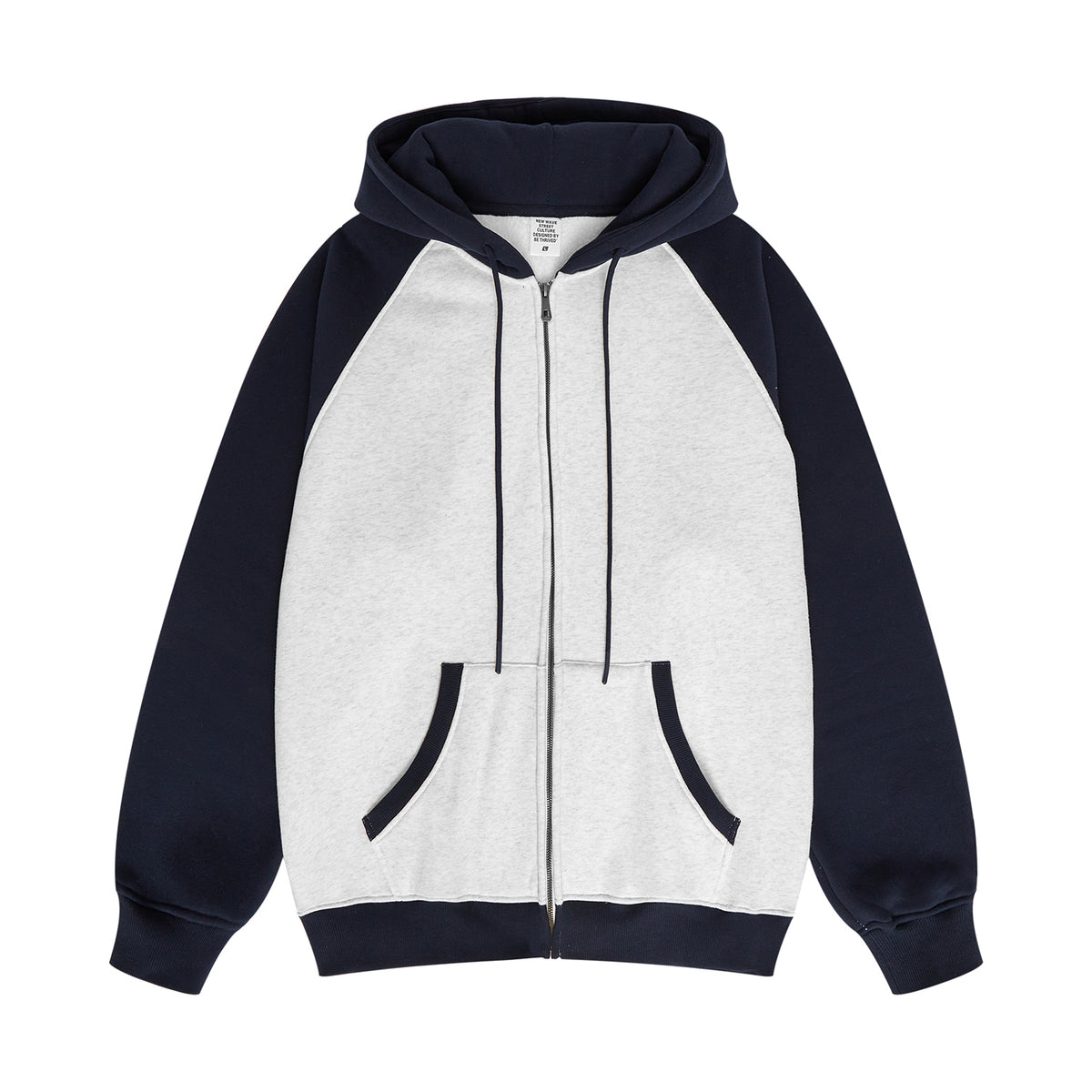 Printing Custom 5 Color American Style Crossover Color Hooded Pullover Hoodie Trendy European Style Loose Fit Brand Hoodie