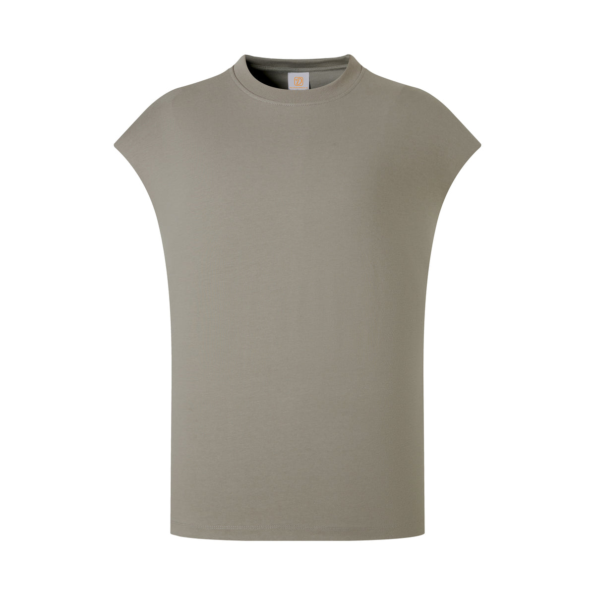 Heavy Duty Loose Fitting Sleeveless Top Men t Shirt High Quality Personalized T-shirt Design American Style 100 Cotton Blanc