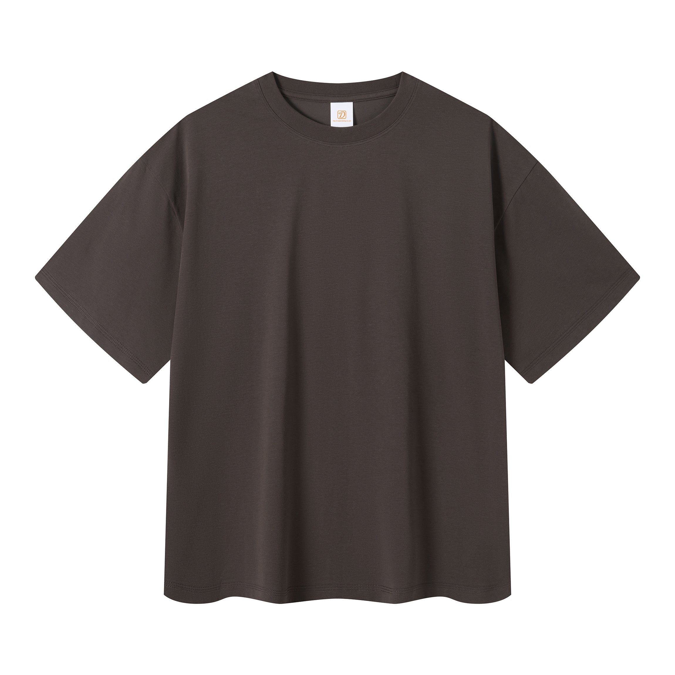 2026 Summer New Design T-shirt High Quality Custom Embroidery logo Blank O-neck Streetwear Drop Shoulder Quick-drying T-shirts