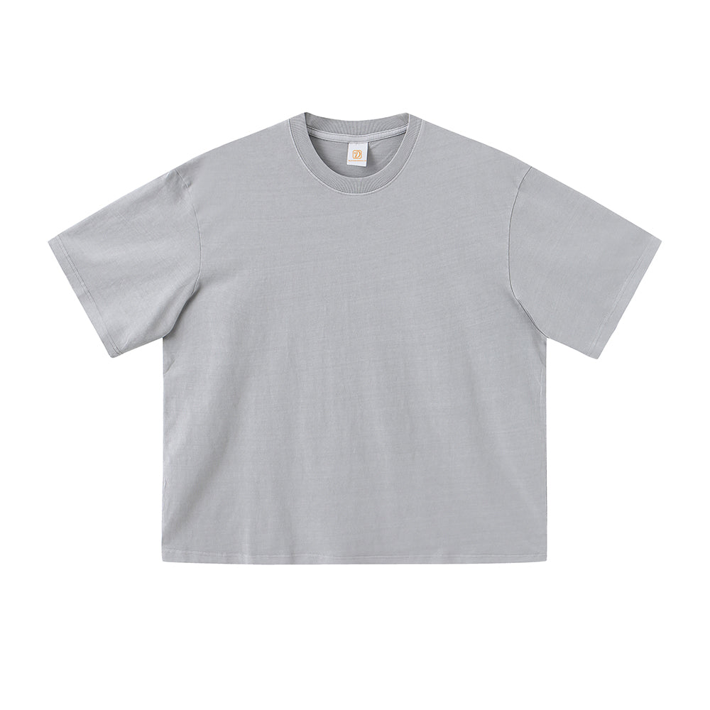 OEM Customized t Shirts Acid Wash Streetwear Vintage Short Style New Design Summer High Quality Round Neck Personalized T-shirt