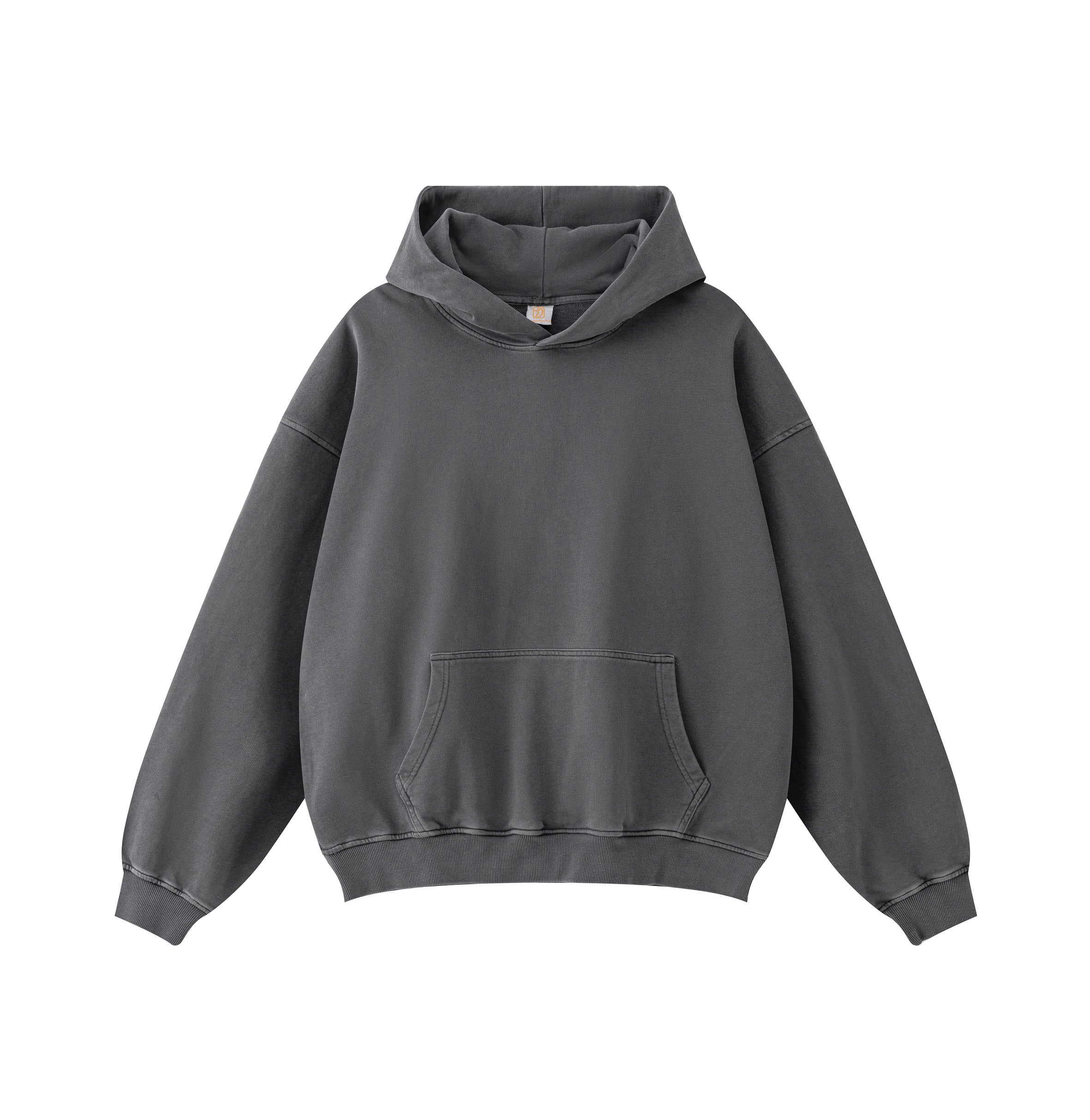 Custom Men's Heavyweight 100% Cotton Fashion Washed Vintage Thick Custom Embroidery Broken Heavyweight Hoodie Manufacturers
