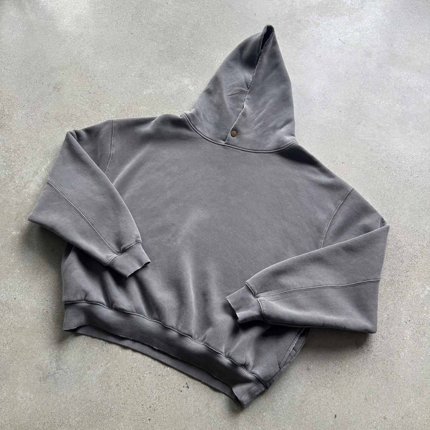 Loose Heavyweight Washed Vintage Casual Broken Blank Mens Hoodies And Weatshirts
