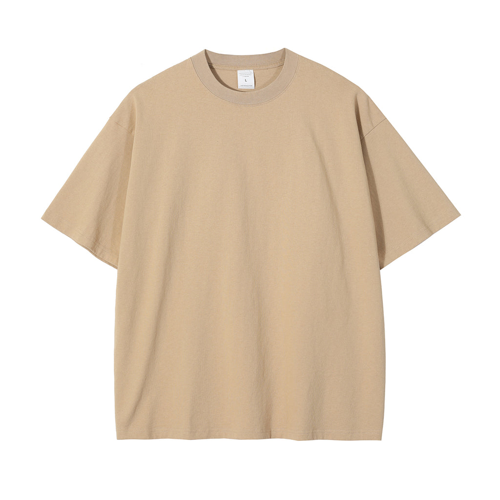 100% Cotton t Shirts High Quality Custom logo O-neck Blank Heavyweight Wholesale Streetwear Dtf Transfers for t Shirts