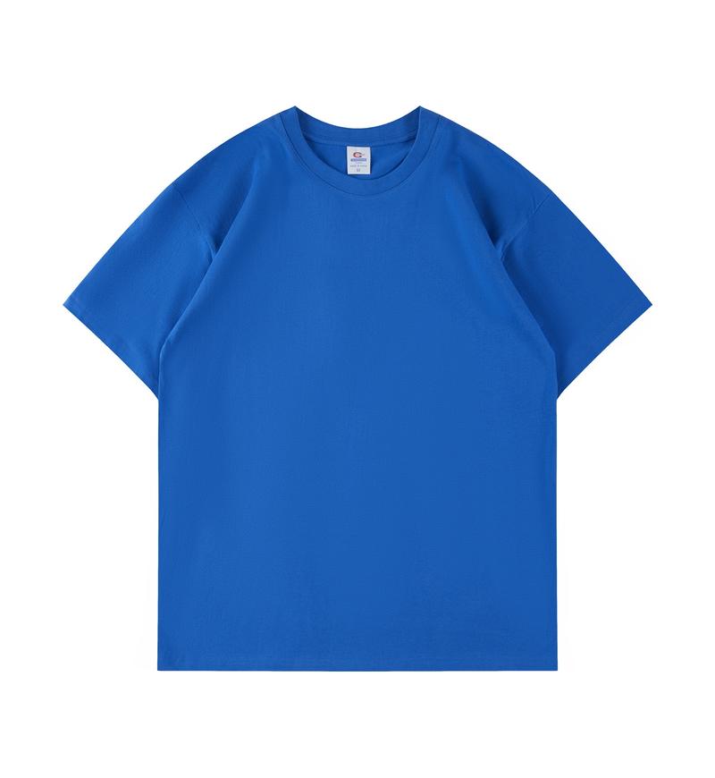 Customizable Patterns Loose Round Neck Short Sleeved Personalized and Fashionable Design Suitable for Both Men and Women