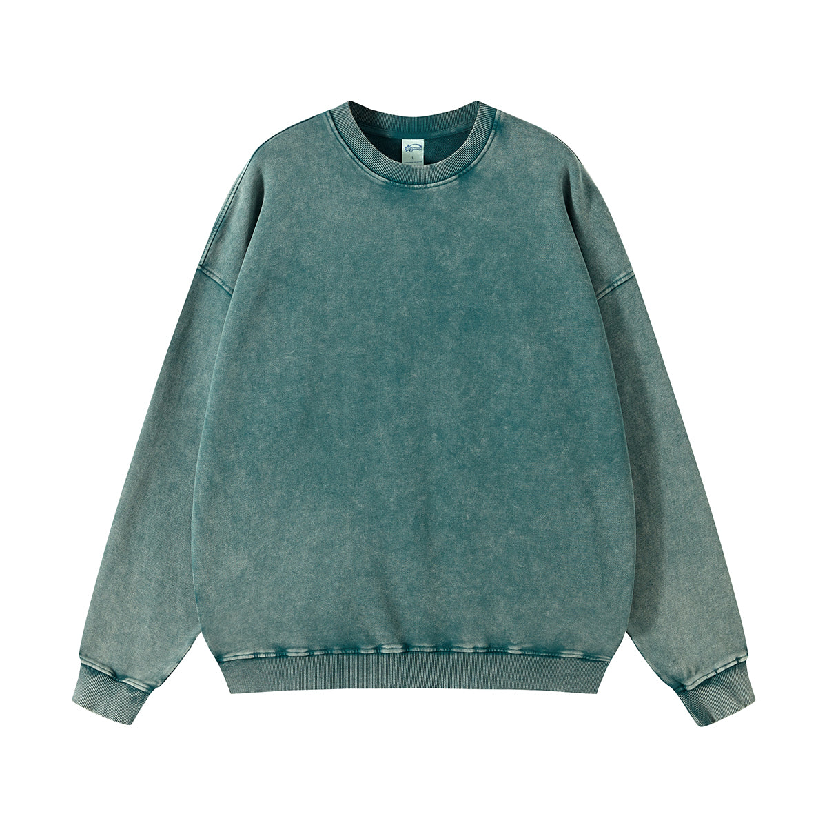 Hoodie Manufacturers Basic 420gsm Hoodies 100% Cotton Heavyweight Batik Round Neck Sweatshirt Personalized Design Winter Style