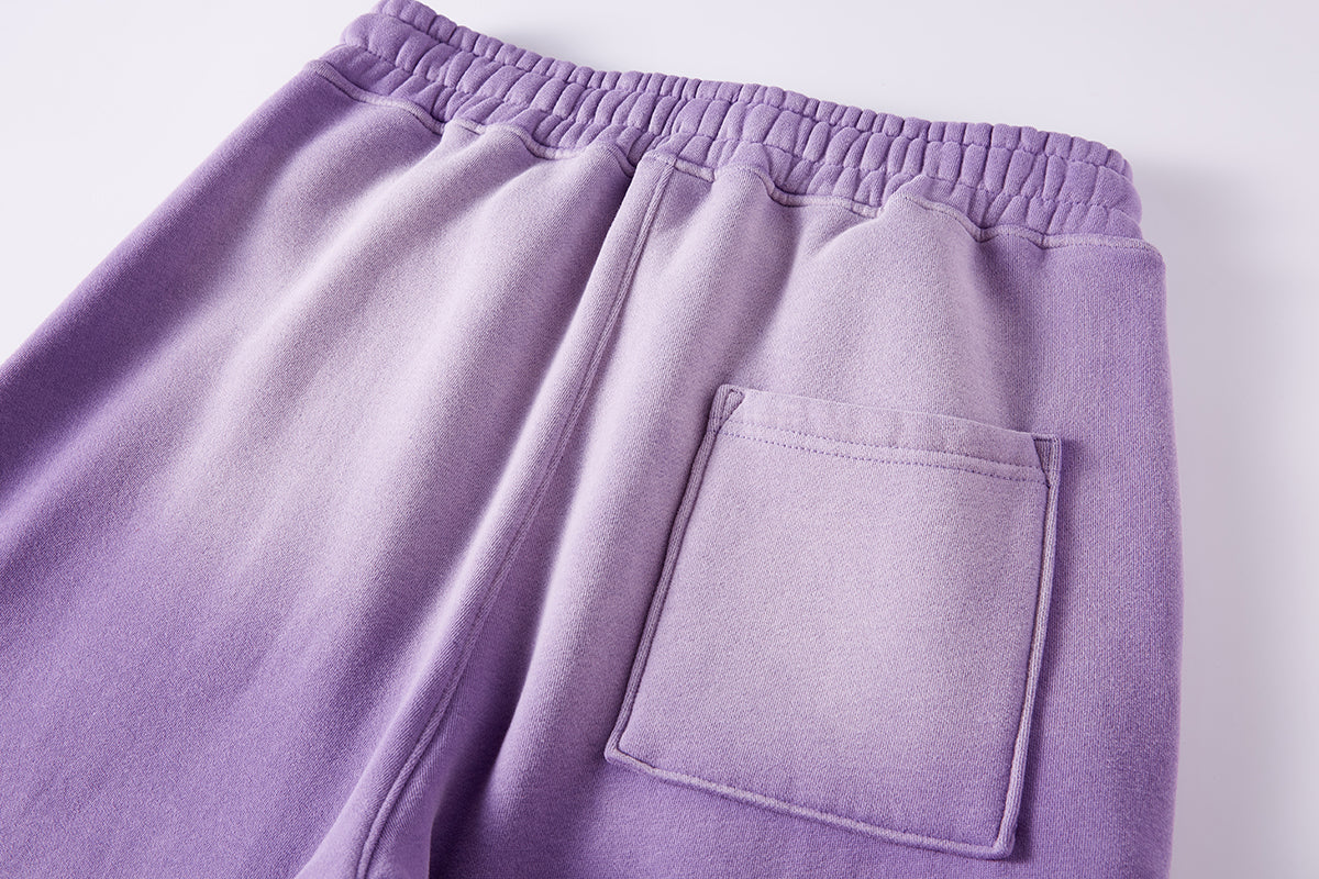 Custom Acid Wash Fleece High Quality Wax Dyeing Vintage Streetwear Puff Printing Heavyweight Hoodie Manufacturers Hoodies Set