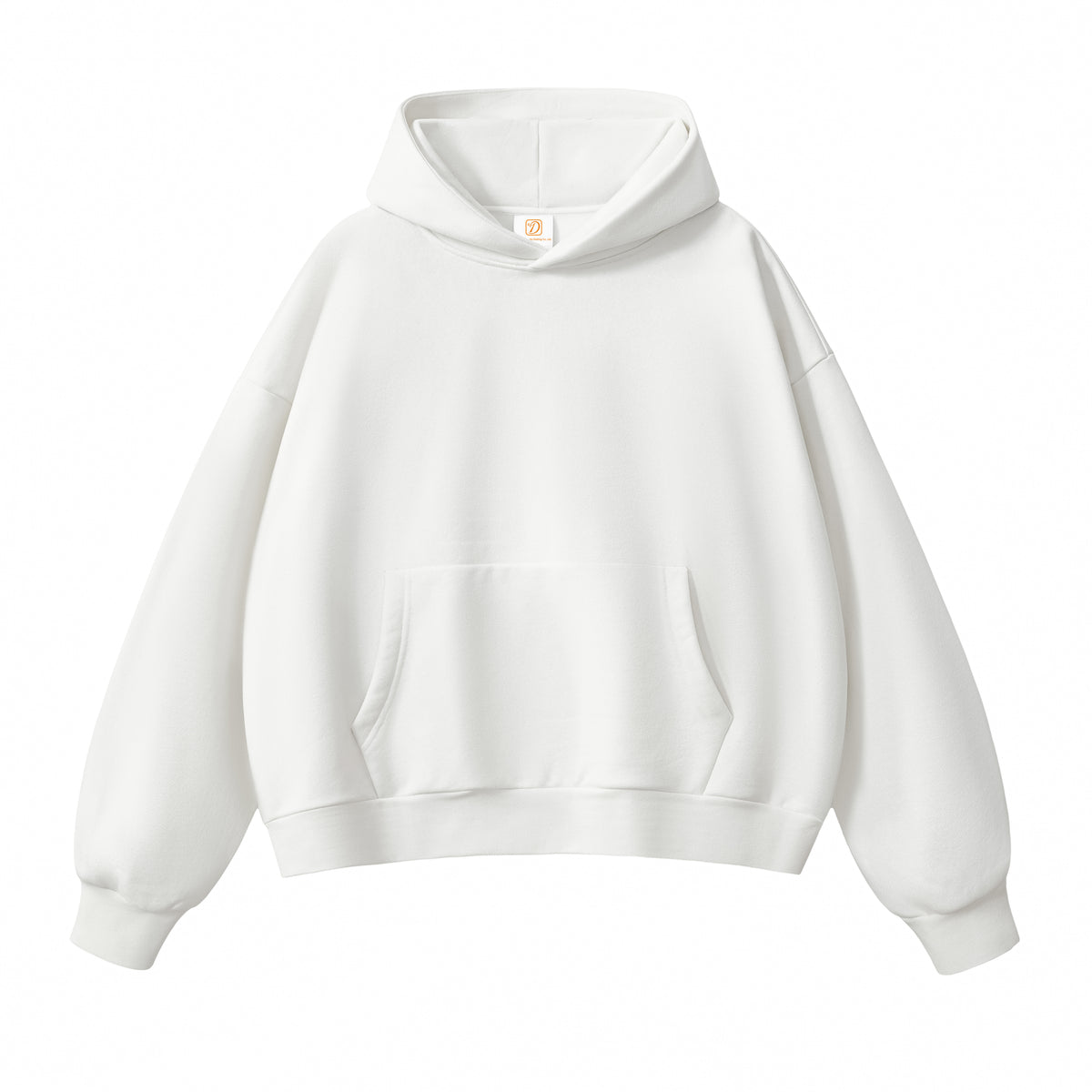Men's Hoodies Wholesale Custom logo Down Jacket with Hood 500g Weight Hooded Pullover for Men Brushed Fabric American Style