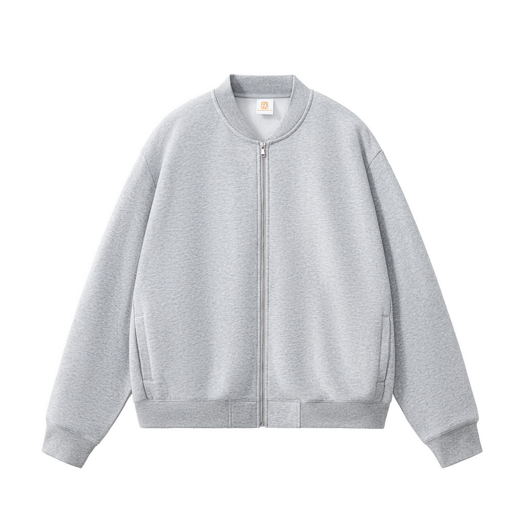 Full Zipper Heavyweight High Quality Bulk Wholesale Black Fashion Jacket High Quality Streetwear Hoodies