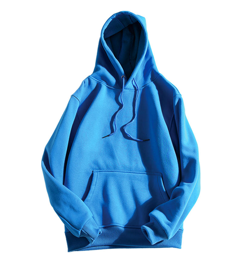 Custom logo Hoodies 15 Color Hooded Pullover with Single Layer Hood Hoody High Quality Wholesale Plain Hoodies in Bulk Fashion