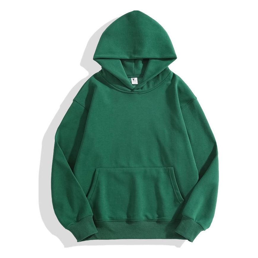 Men's Hoodies & Sweatshirts 500g Heavyweight Custom logo High Quality Drop Shoulder Cotton Multi Color Wholesale Hoodies for Men