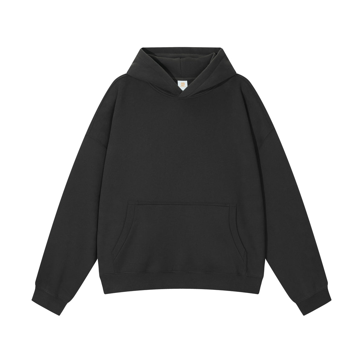 The Boxy Shaped Thickly Lined Heavy-duty Drop Shoulder Pullover Is Available in Samples Hoodie for Men Fall and Winter Style