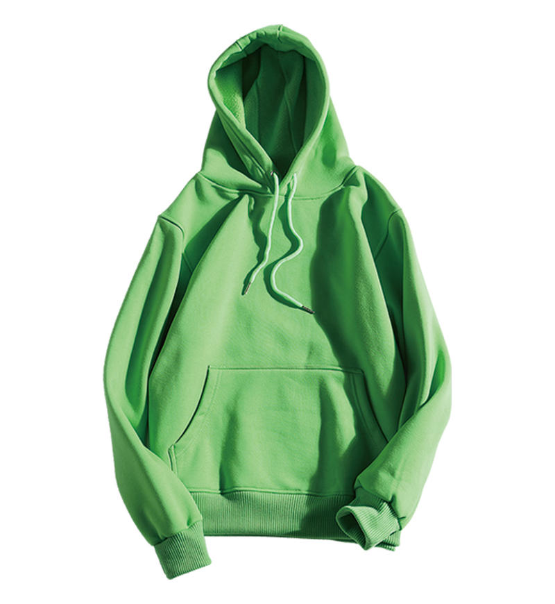 Custom logo Hoodies 15 Color Hooded Pullover with Single Layer Hood Hoody High Quality Wholesale Plain Hoodies in Bulk Fashion