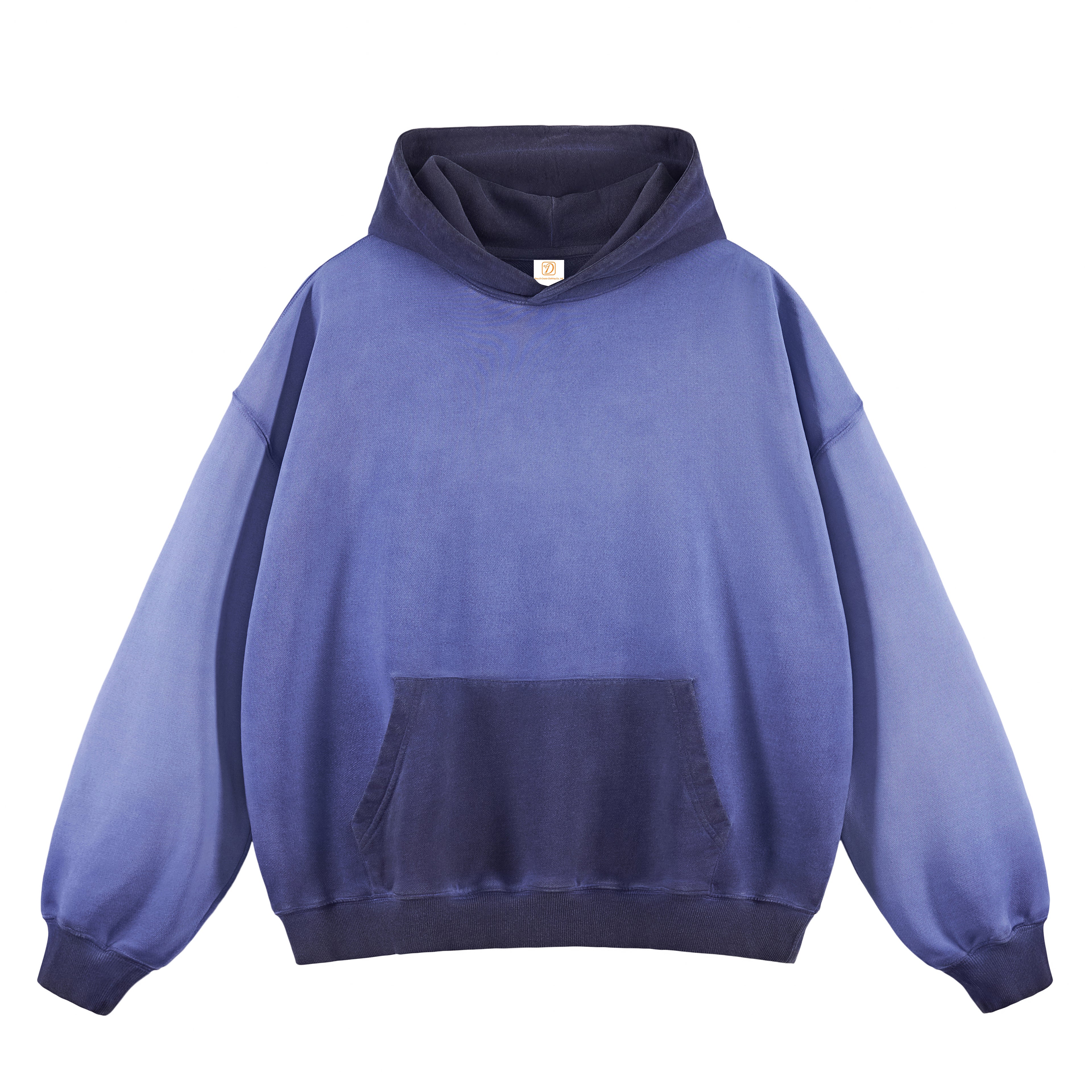 Hoodies 100% Cotton Vintage  Vintage Pullover High Quality Hoodie Pullover Heavyweight Embroidery  Distressed Oversized Hoodie