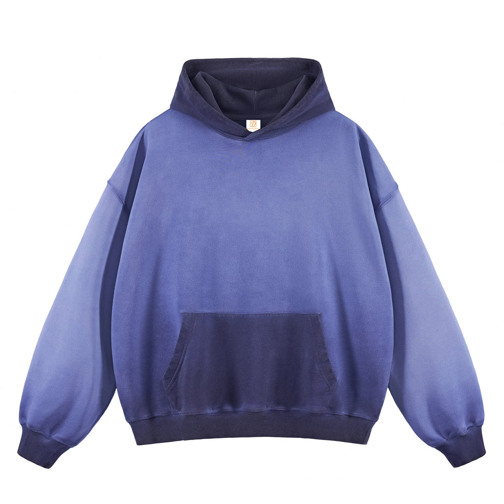 Custom 100% Cotton 420G Heavyweight Custom French Terry Acid Wash High Quality Oversized Streetwear Hoodies Wholesale